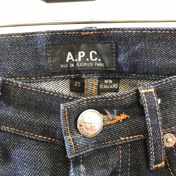 A.P.C New Standard Raw Selvedge Jeans 26 - Picture 2 of 4